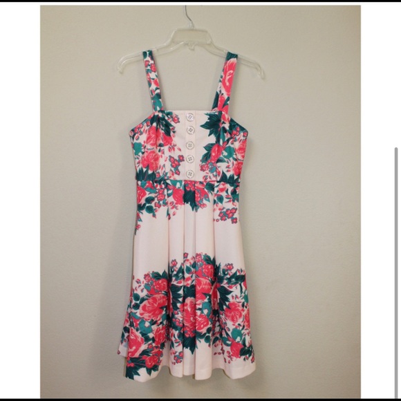 ANTHROPOLOGIE Tracy Reese Floral Magnolia Dress - Picture 2 of 5